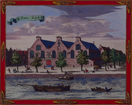 1973-4334 Gezicht op de Prinsenkerk aan de Botersloot.