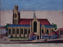 1973-4620 Gezicht op de Grote Kerk aan het Grotekerkplein.