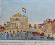 1973-4939 Schielandshuis met Nederlandse vlag.