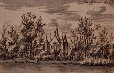 1975-2141 Tot IJsselmonde: 1674 5/23 Kasteel en kerk te IJsselmonde