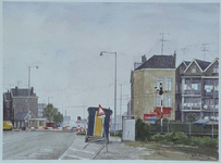 1977-1937 Rose-Spoorstraat uit het zuiden (van Rosestraat richting Oranjeboomstraat).