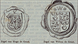 1984-13 Zegels van Hugo en Willem de Groot.
