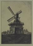 1985-1610 De Wip- en Specerij- en Snuifmolen 'De Meerkoet' aan het Veenpad ten noordwesten van de Kralingse Plas.