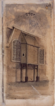 1985-6008 Gevel van een joods godshuis. (Topografie - onbekend)
