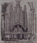 1990-341 Het orgel in de Grote Kerk.