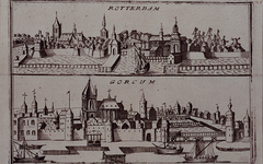 III-22 Prospecten van Rotterdam (boven) en Gorinchem (onder).