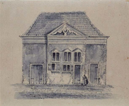 RI-1085 Het Accijnshuis aan het Grotekerkplein, hoek Lange Torenstraat.