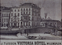 RI-1179 Victoria hotel aan het Willemsplein.