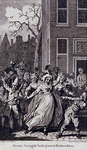 RI-1362-B 8 maart 1783Oranjefeesten te Rotterdam ter gelegenheid van de verjaardag van de stadhouder Willem V.