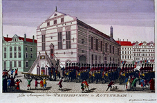 RI-1431 20 september 1787Aankomst van de Pruisen in de Hoogstraat.