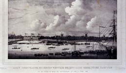 RI-1563 10 juni 1846Eerste roeiwedstrijd van de Koninklijke Nederlandse Yachtclub op de Maas.