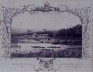RI-1564 10 juni 1846Eerste roeiwedstrijd van de Koninklijke Nederlandse Yachtclub op de Maas.