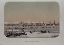 RI-1607-5 Februari, 1855.Rotterdam, gezien vanaf Katendrecht.