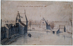 RI-197 De Kruijt tooren aan de Oost Poort tot Rotterdam 2-3-1674 