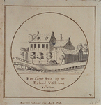 RI-210 Het éérste huis op het Eiland Vishoeck. Ao 1660.