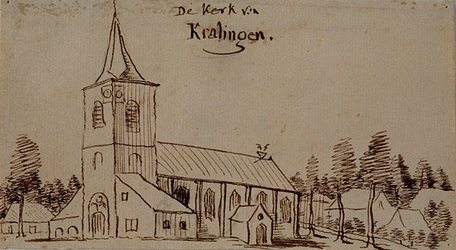RISCH-118A De kerk van Kralingen .