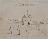 V-172 Binnenwegse poort omstreeks 1660.