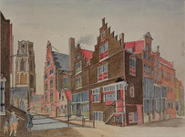 VIII-93 Lange Torenstraat (Slijkvaart), met Bank van Lening.(ongeveer als RI 906)
