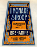 XII-F16-159 Etiket 'Limonade siroop' uit het etikettenboek, waarin de etiketten zijn geplakt, zoals die zijn gevoerd ...