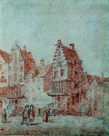 XXV-535 Hoeck Baanstraat en Prinsestraet 1670 