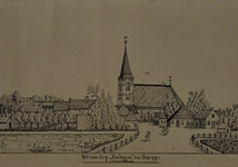 XXXI-284 Veenweg, het oude dorp Kralingen anno 1797.