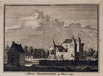 XXXI-542 Het slot Valkenstein te Poortugaal.