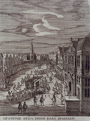 XXXIII-14-7 1638Bezoek van Maria de Medici aan Haarlem.