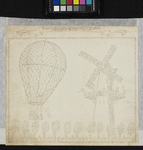 XXXIII-33 Het opstijgen van de luchtballon van Blanchardt, gezien vanaf de Kruiskade.