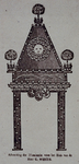 XXXIII-42 7 augustus 1788Afbeelding van de illuminatie voor het huis van de heer C. Werth in de Lombardstraat ter ...