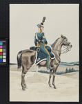 XXXIII-54-1 Circa 1815Brigadier der vrijwillige jagers te paard in 1813.