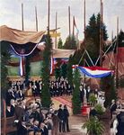 XXXIII-80-01 12 juni 1868Eerste steenlegging van de Westerkerk.