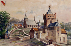 1971-2200 Kasteel of Reuzenhuis met kerk aan de Kerkstraat te Hillegersberg, vóór 1426.