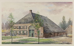 VERHEUL-NR-324 Boerderij Buitenlust , Stougiesdijk in Klaaswaal.Eigendom van mevrouw de weduwe J.M.P. de Joncheere te ...
