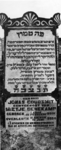 1974-4844 Een grafzerk op de Israëlitische begraafplaats aan het Toepad, rij 11 nummer 4