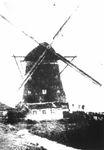 1975-921 De Spaanse Molen, de poldermolen van de Spaansepolder aan de Delfshavensekade/Delfshavense Schie.
