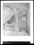 1978-3533 Afbeelding van een ontwerptekening van het interieur (het trappenhuis) voor het nieuwe bankgebouw voor R. ...