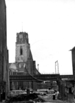 1979-1132 Gezicht op de door het Duitse bombardement van 14 mei 1940 getroffen. Gedempte Binnenrotte, met de Sint ...
