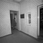 1980-3889 De loketten van het gemeentebadhuis aan de Bruijnstraat nummer 47.
