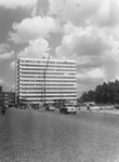 1980-4182-EN-4183 Rochussenstraat met het nieuwe kantoorpand van het bedrijf Unilever aan het Burgemeester 's ...