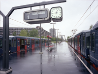 1983-1800 Eindstation metrolijn aan de Binnenhof.