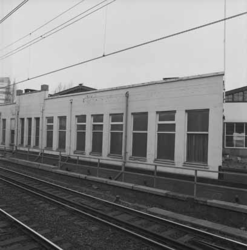1986-785 Spoorbaan Rotterdam-Dordrecht met baanvak tussen de stations Rotterdam-Zuid en Rotterdam-Centraal, ter hoogte ...