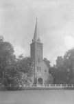 1989-3072 Gezicht op de Schiedamsesingel, met op de voorgrond de Waalse kerk.