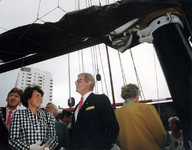 1992-1162 Koninklijke proeftocht., Hare Koninklijke Hoogheid Prinses Margriet en Mr. Pieter van Vollenhoven maken in ...