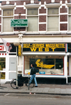 1992-4270 Self-service wasserette West, winkel in de Nieuwe Binnenweg