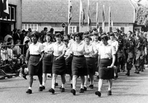 1993-6480 Israëlische vrouwelijke militairen doen voor de eerste keer mee aan de Vierdaagse in Nijmegen.