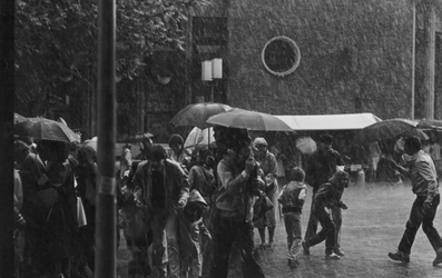 1997-1810 Op het Binnenwegplein bij de Coolsingel. Tijdens een binnenstadsdag.