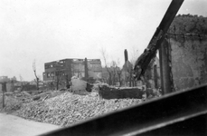 1998-971 Restanten aan de Goudsestraat en omgeving, na het bombardement van 14 mei 1940.