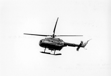 2005-5910 Helicopter van de Rijkspolitie tijdens de manifestatie 'Rotterdam Maritiem'.