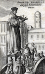 M-693 Standbeeld van Desiderius Erasmus, humanist.
