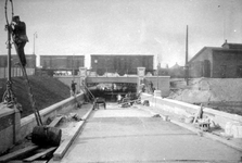 XVII-53-9-TM-16 Statentunnel bij de Beukelsdijk, tijdens de bouw van de tunnel.Afgebeeld van boven naar beneden:-9 t/m -16